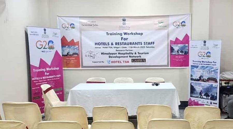 Lobby of Hotel Tsa Siliguri Hotel Siliguri - Budget Hotels in Siliguri